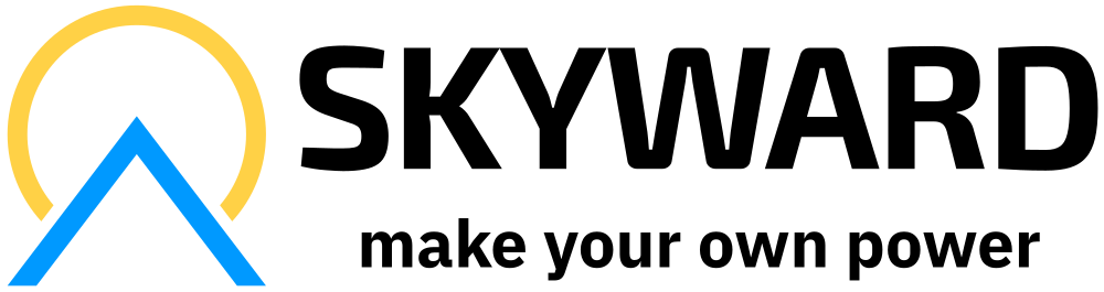 skyward solar logo